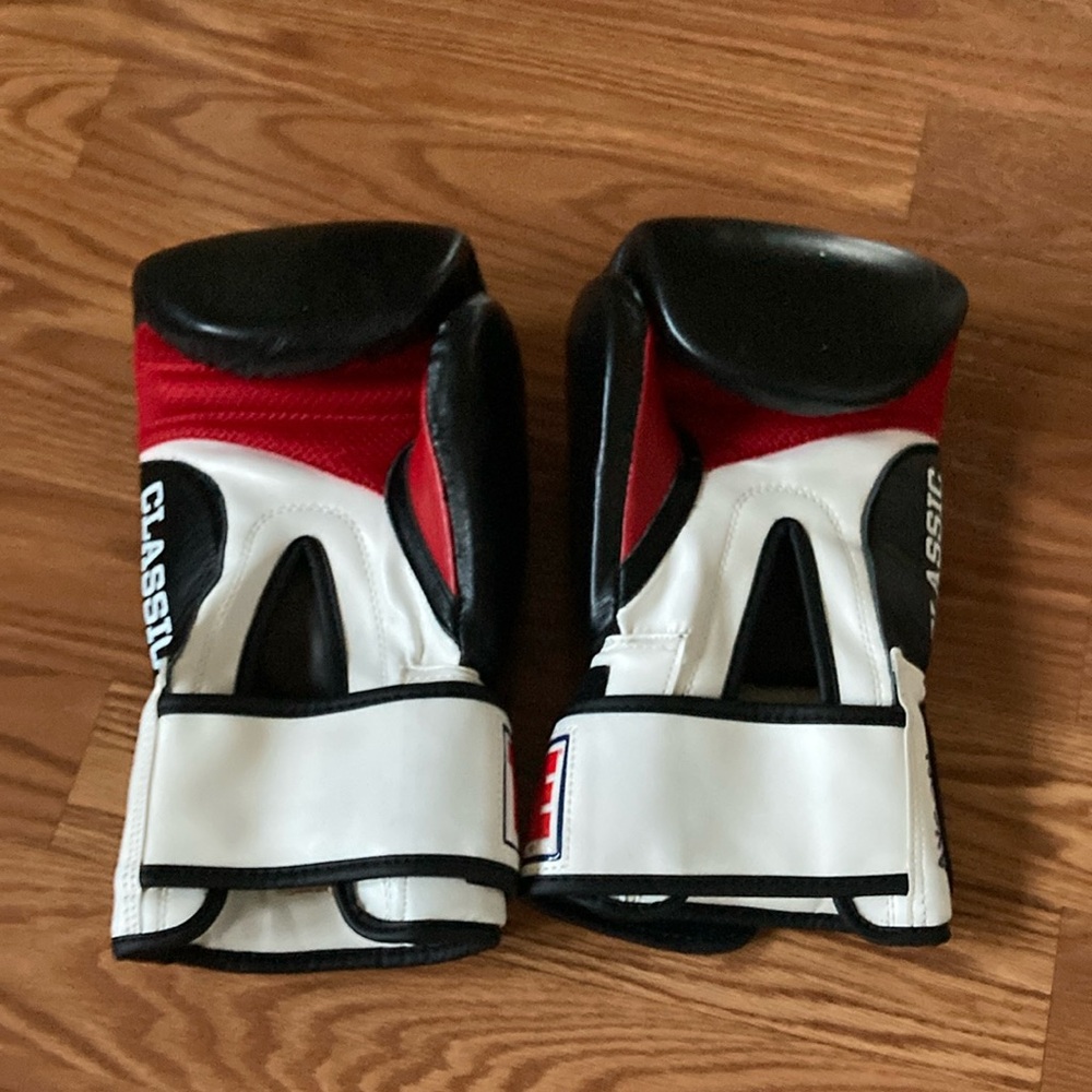 Classic Red and Black Boxing Gloves